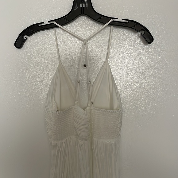 ALC Angelina Pleated Midi Dress White - Picture 10 of 10